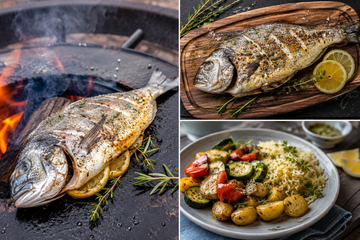 Dorade royale au brasero : la recette incontournable