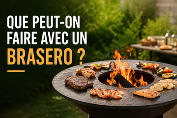 Que peut-on faire avec un brasero ?