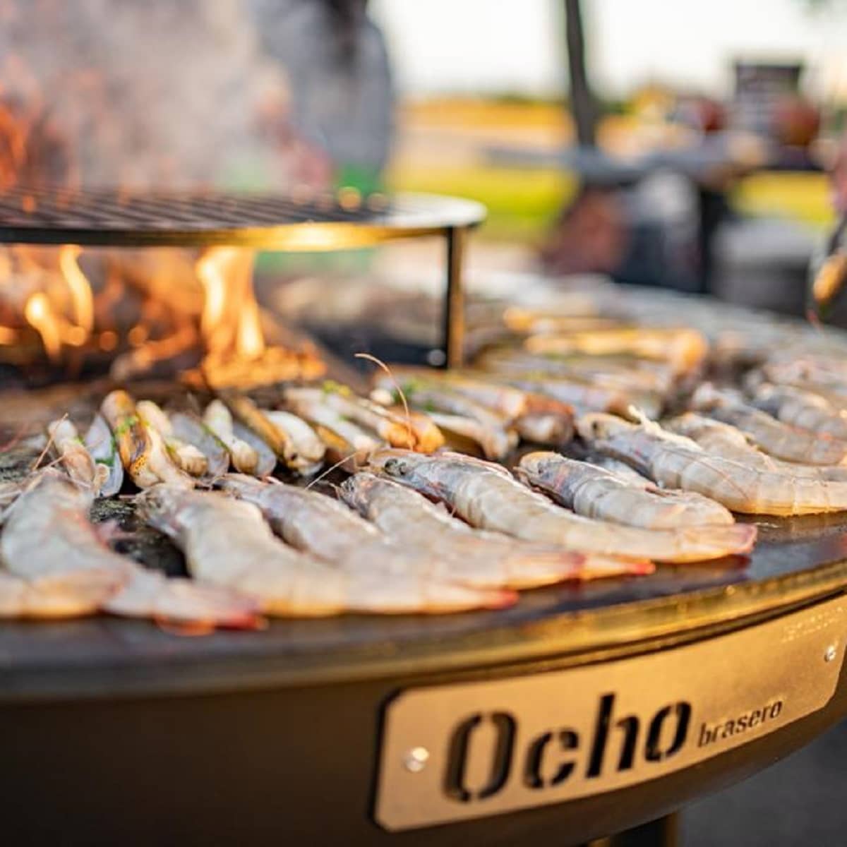 cuisson sur brasero Ocho