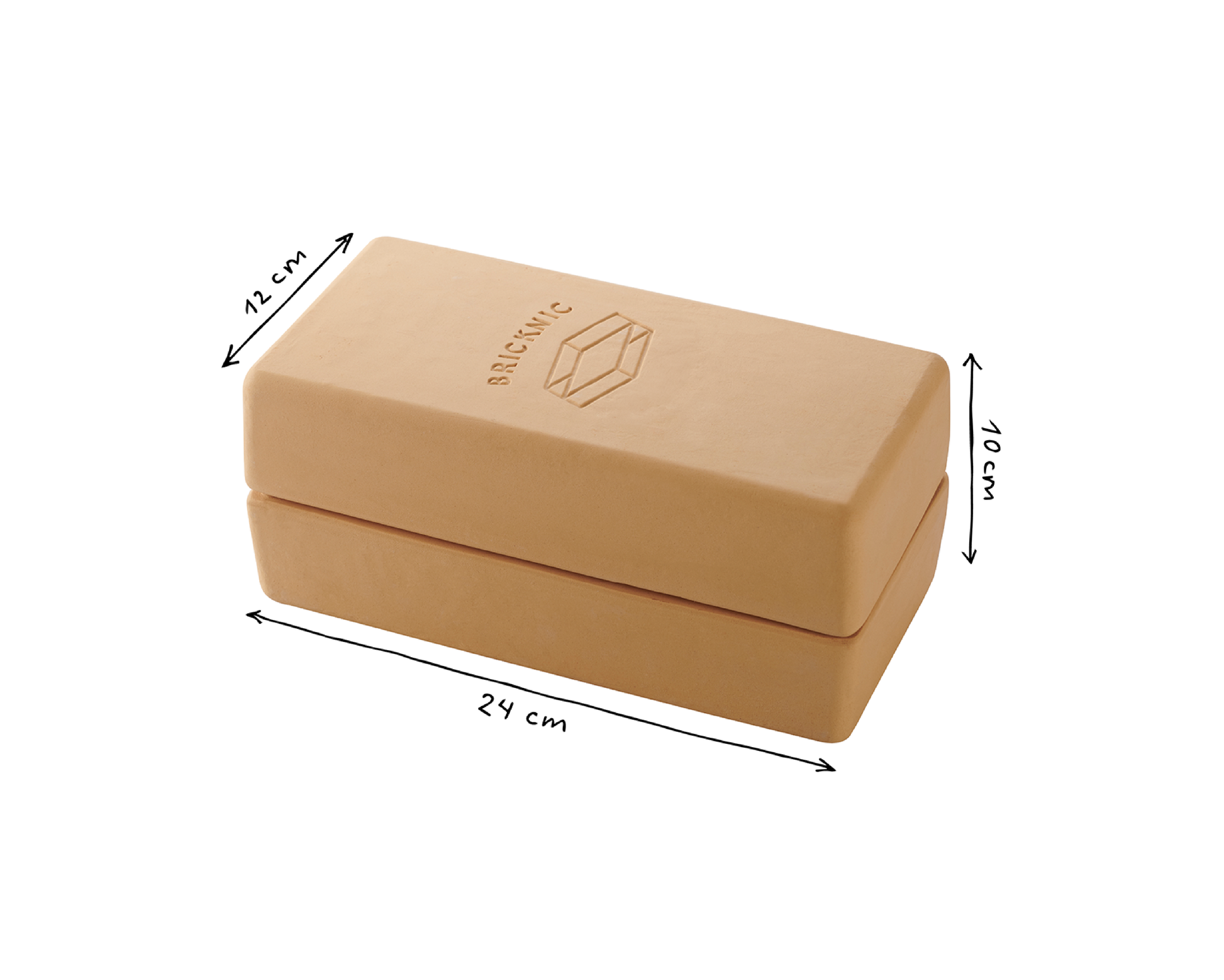 Brique de cuisson Bricknic Naturel